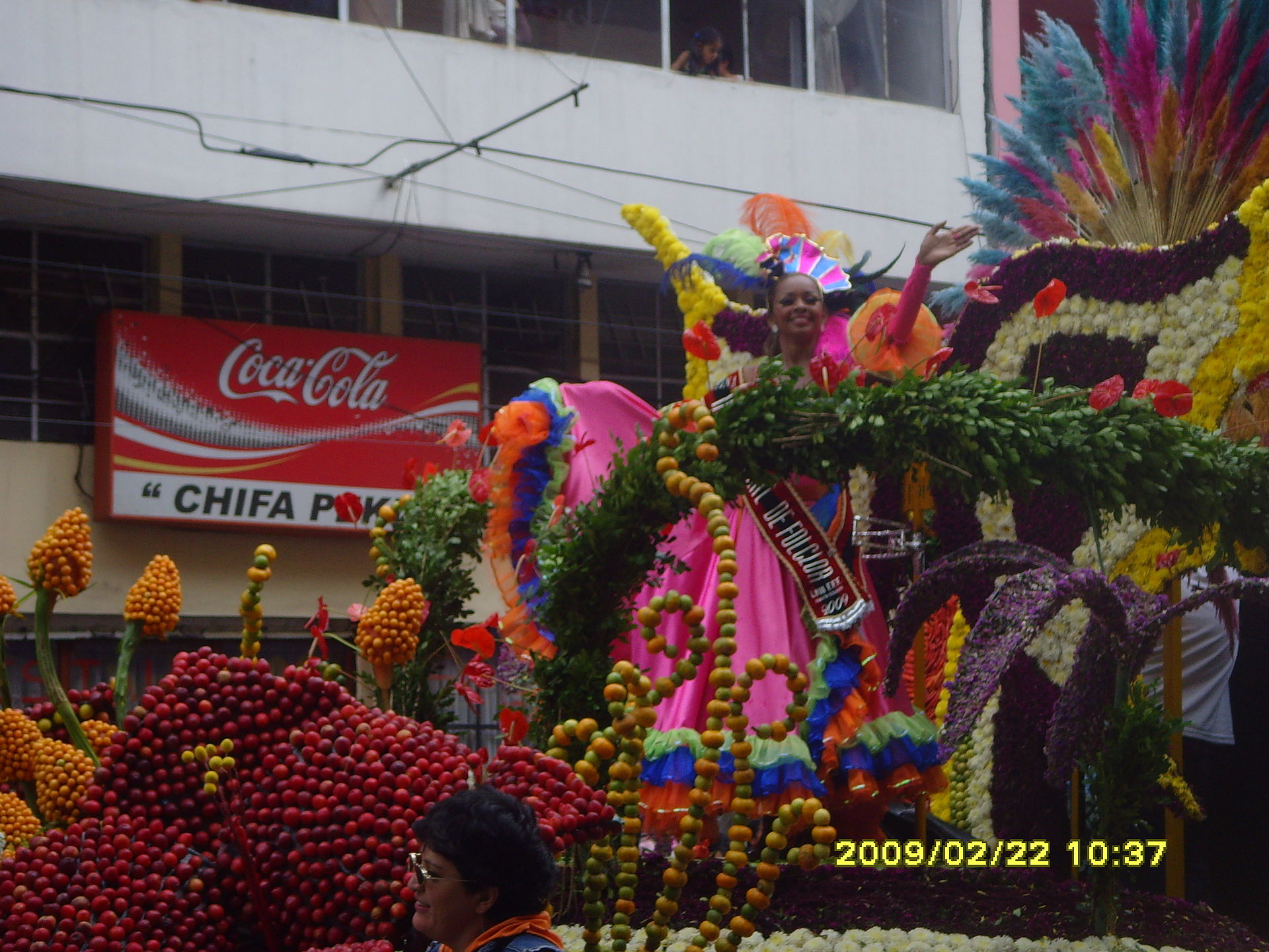 Die Fiesta de las Flores y de las Frutas in Ambato Die Fiesta de las Flores y de las Frutas in Ambato