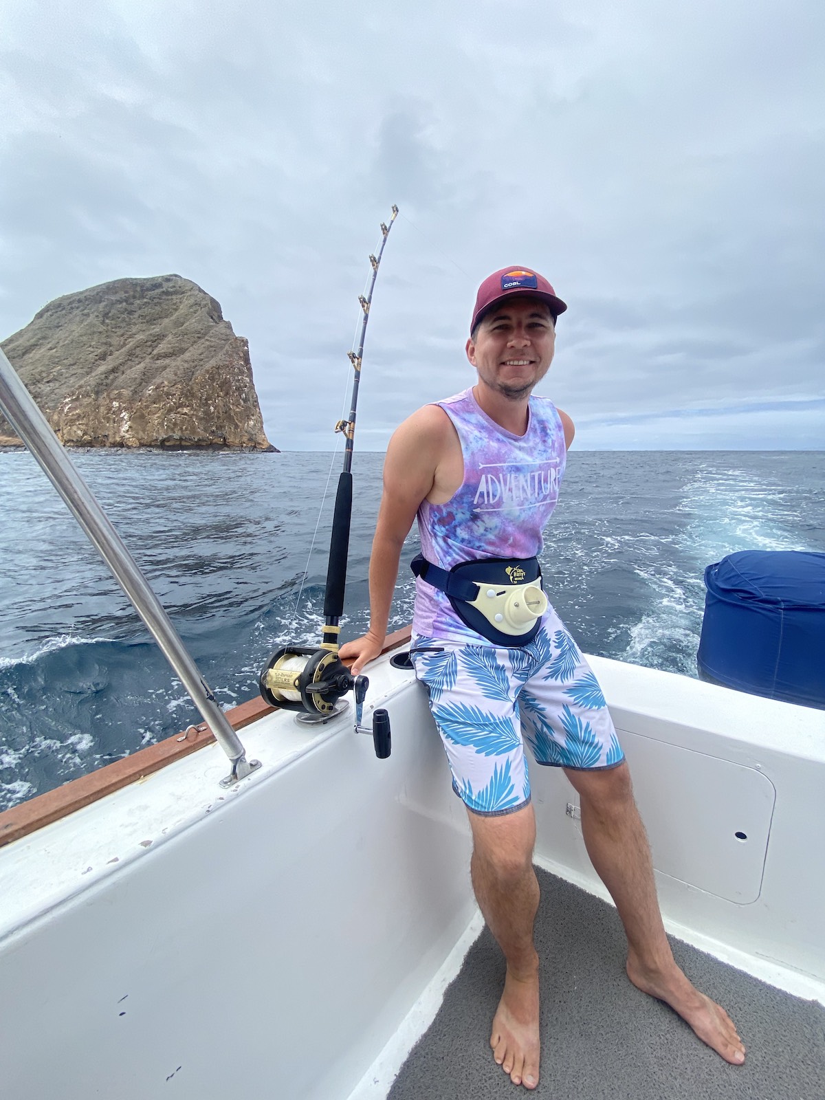 Anreise nach Pinzon Island, Galapagos