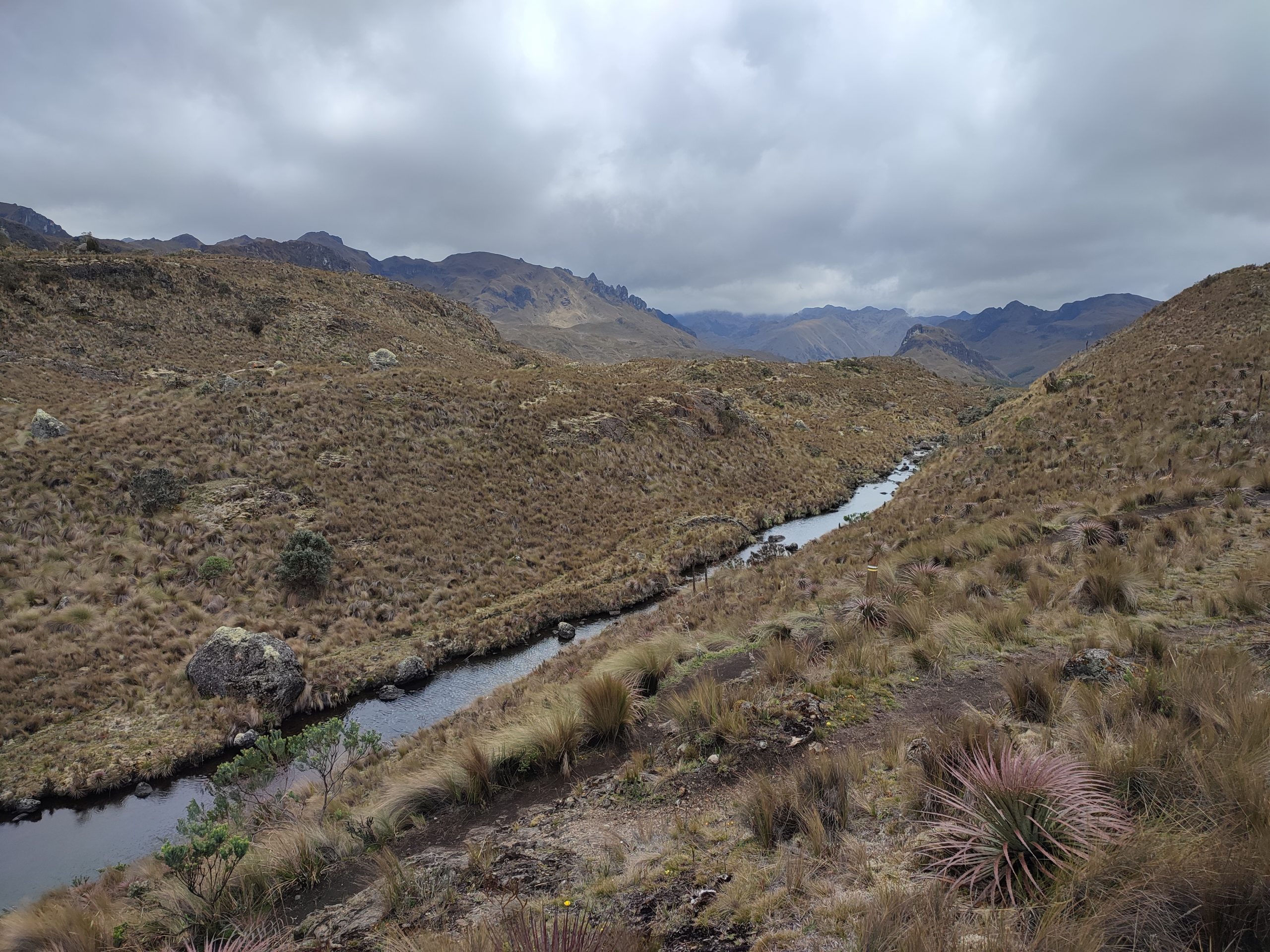 Clima impredecible en el Parque Nacional El Cajas
