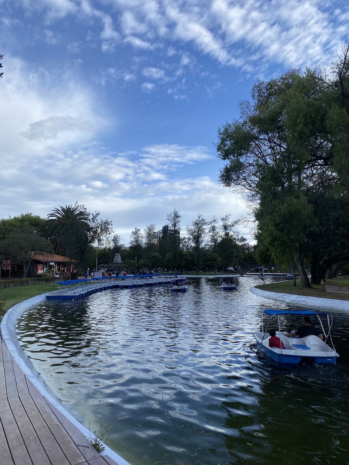 Parque la Carolina in Quito, Ecuador