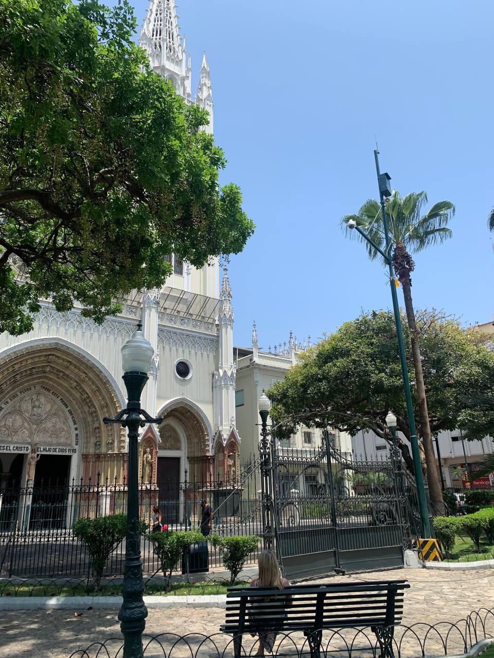 Vista del Parque Seminario en Guayaquil