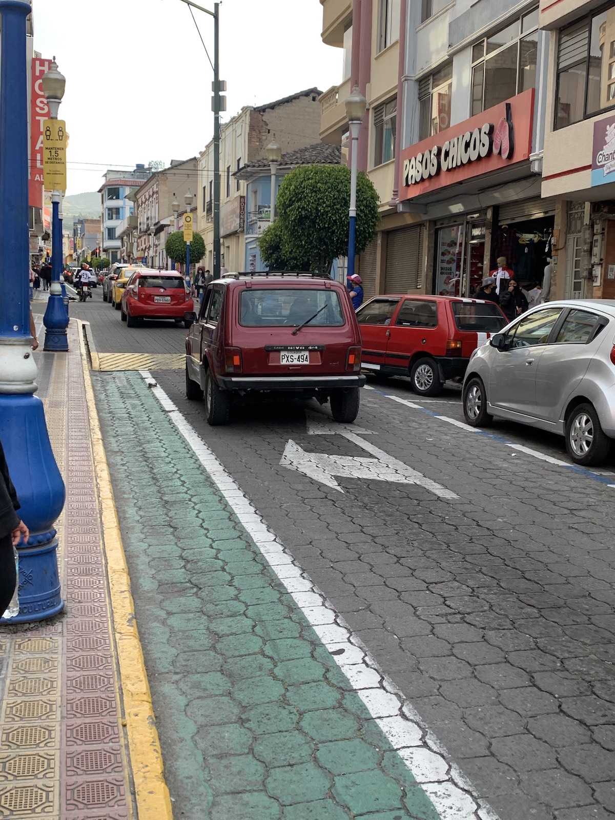 Llegar al mercado de Otavalo en coche