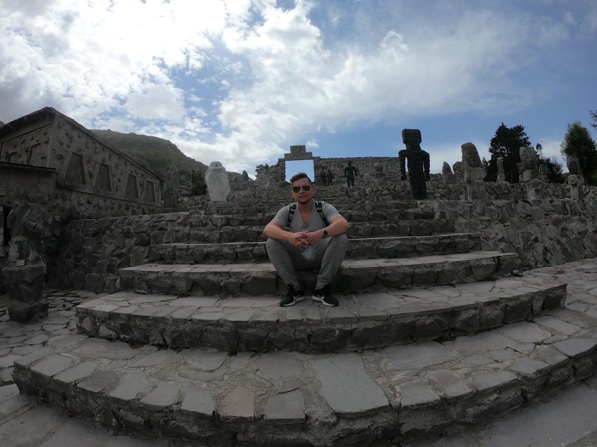 Westlicher Teil des Ortega Malia Tempels des Sonnenmuseums Westlicher Teil des Ortega Malia Tempels des Sonnenmuseums