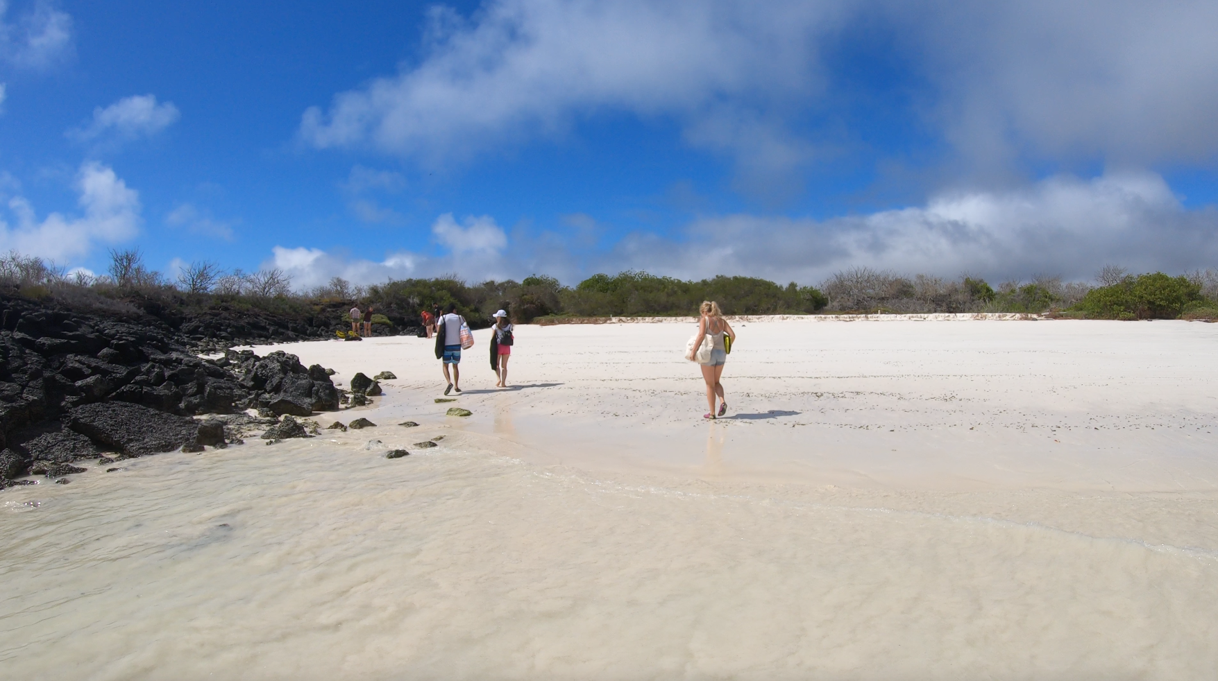 Rosa Blanca-Halt während Tour 360 Galapagos