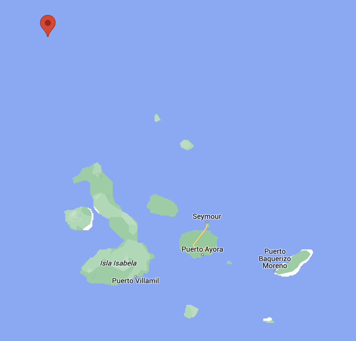 Wolf Island on the map