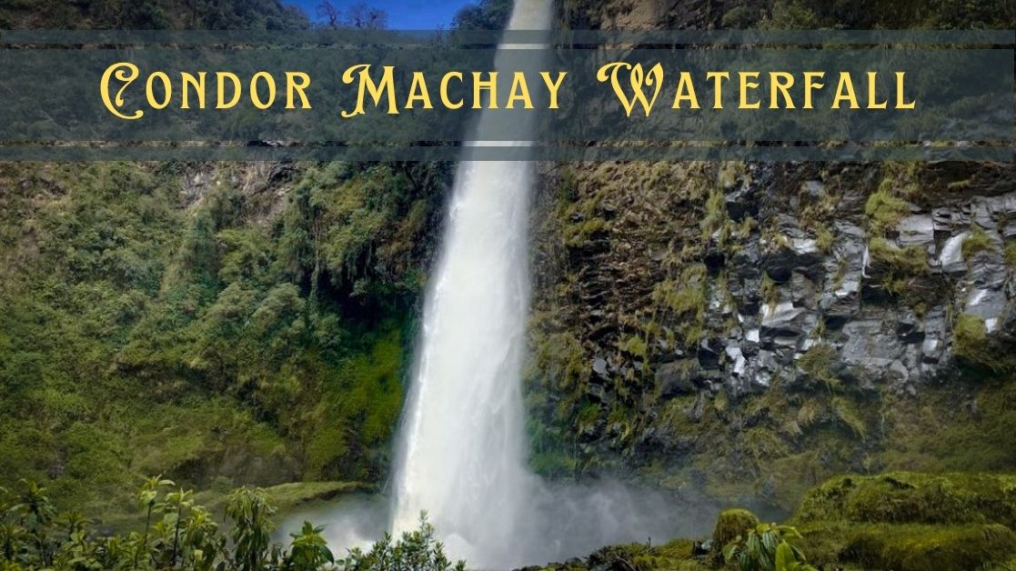 Visitando la Cascada Condor Machay cerca de Quito, Ecuador