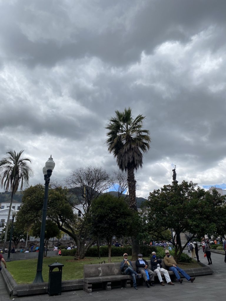 Plaza Grande in Quito's old town