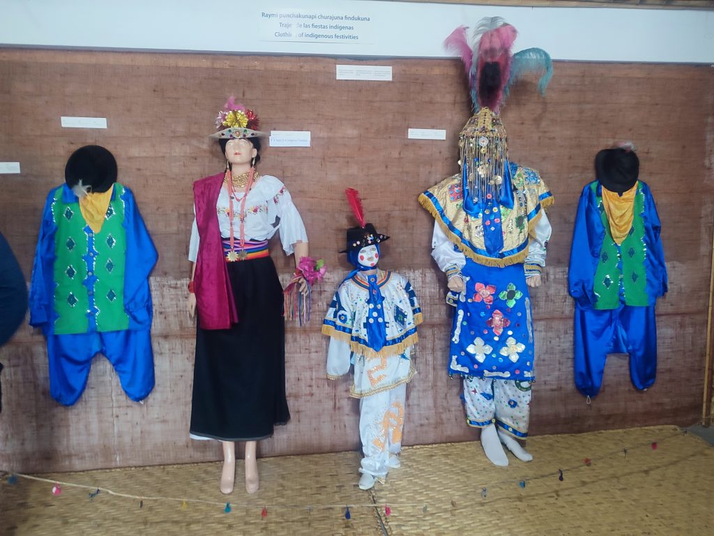 More clothing o Fabrica Imbabura museum in Otavalo