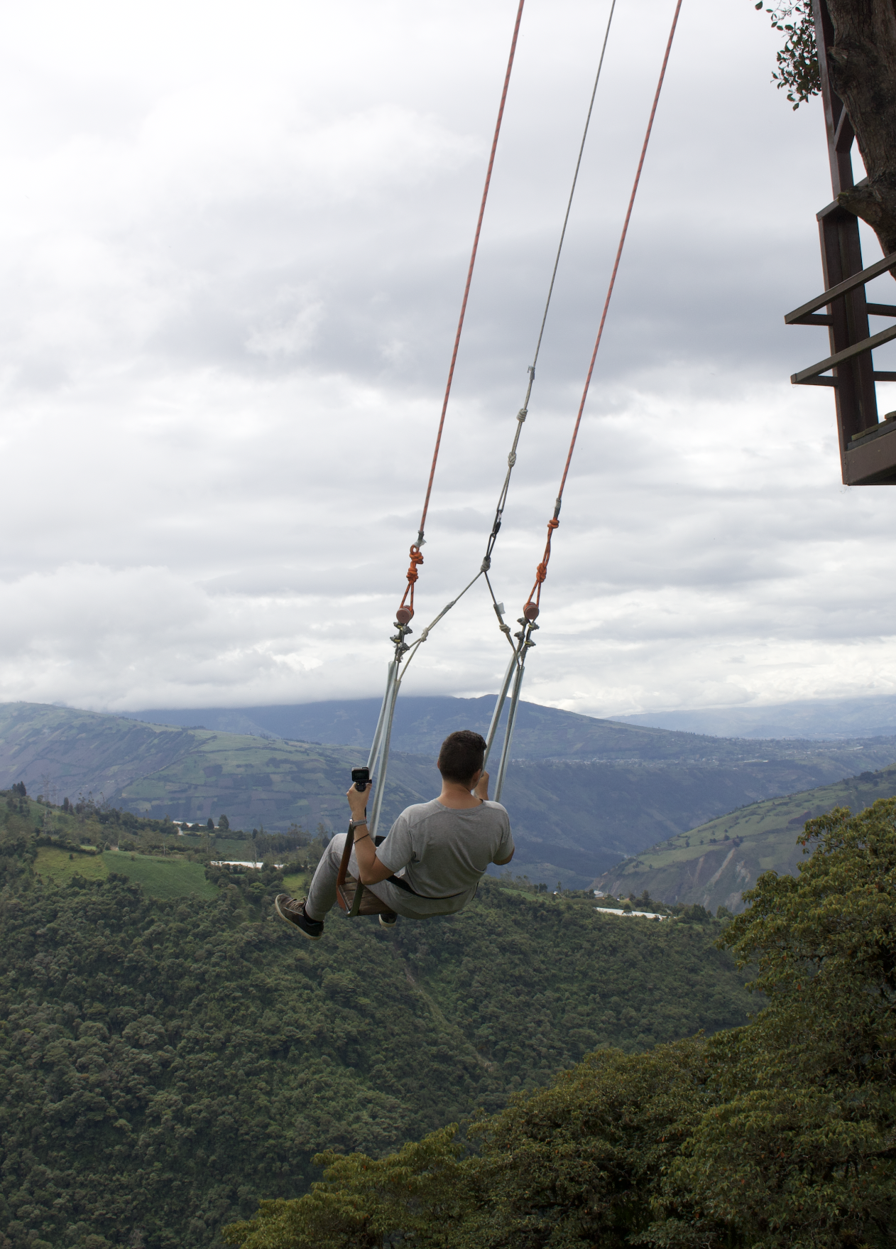 Visiting The Swing At The End Of The World In Baños, Ecuador - My Trip To  Ecuador