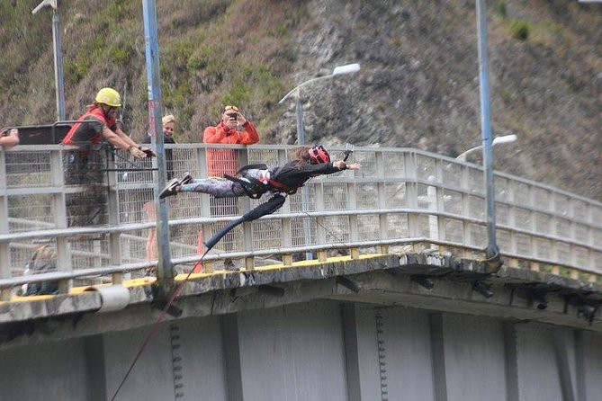 Extreme activities in Banos Ecuador