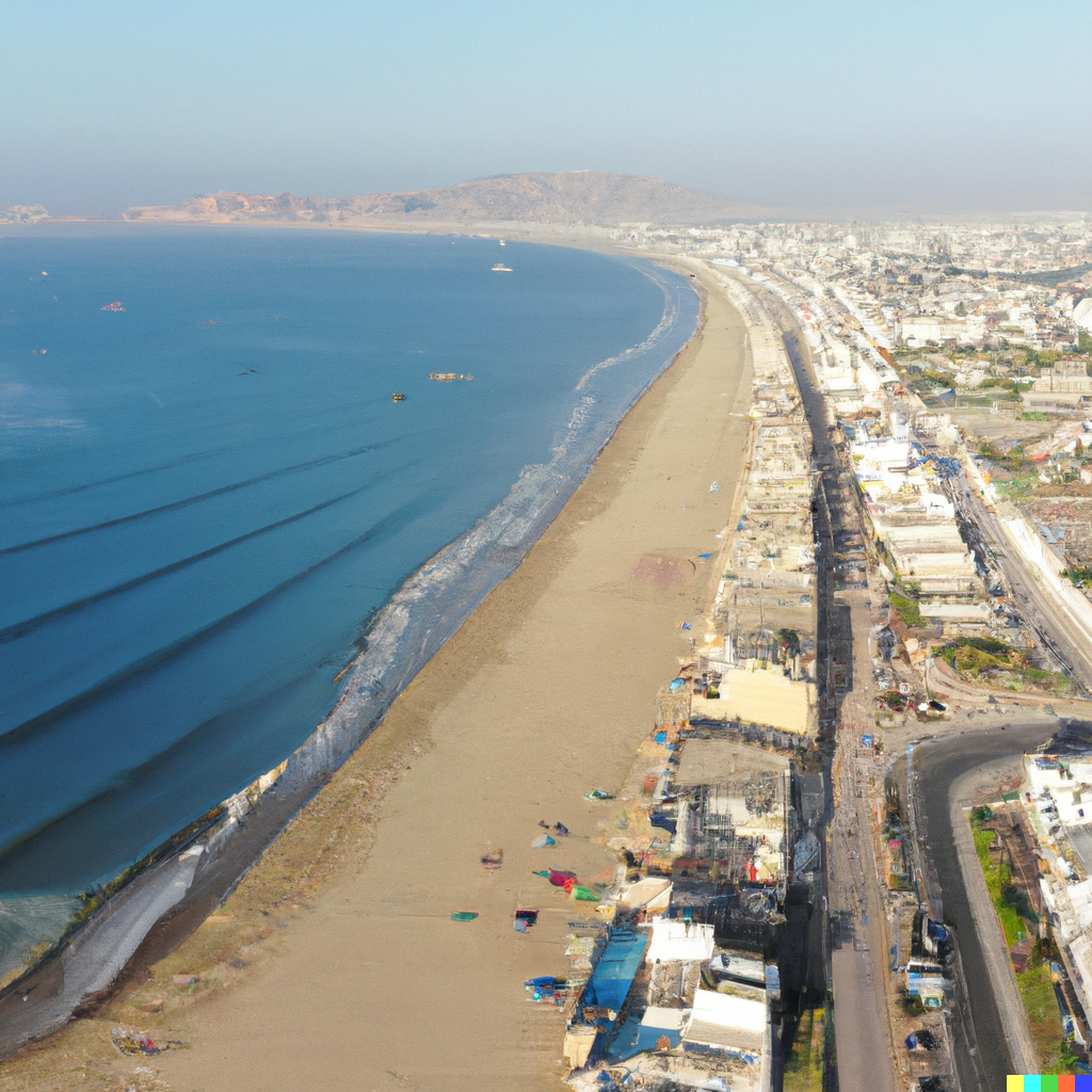 san mateo beach view from the top manta ecuador