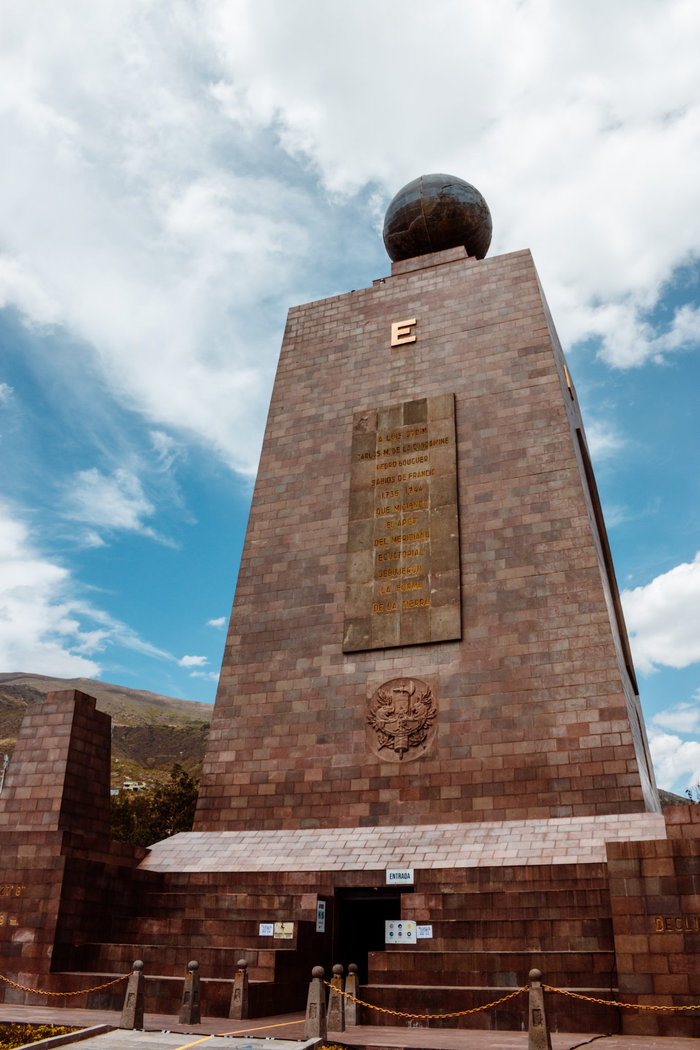 Visiting Ciudad Mitad del Mundo (Middle of the World) from Quito. Our
