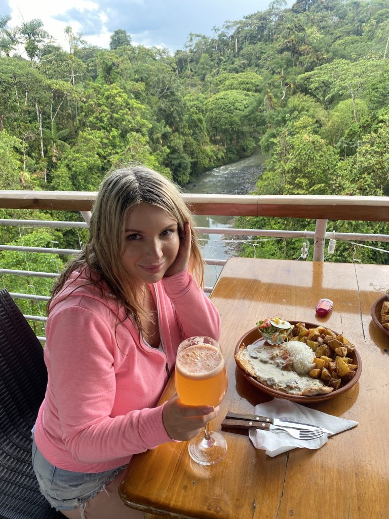 La Casona restaurant in Puyo, Ecuador