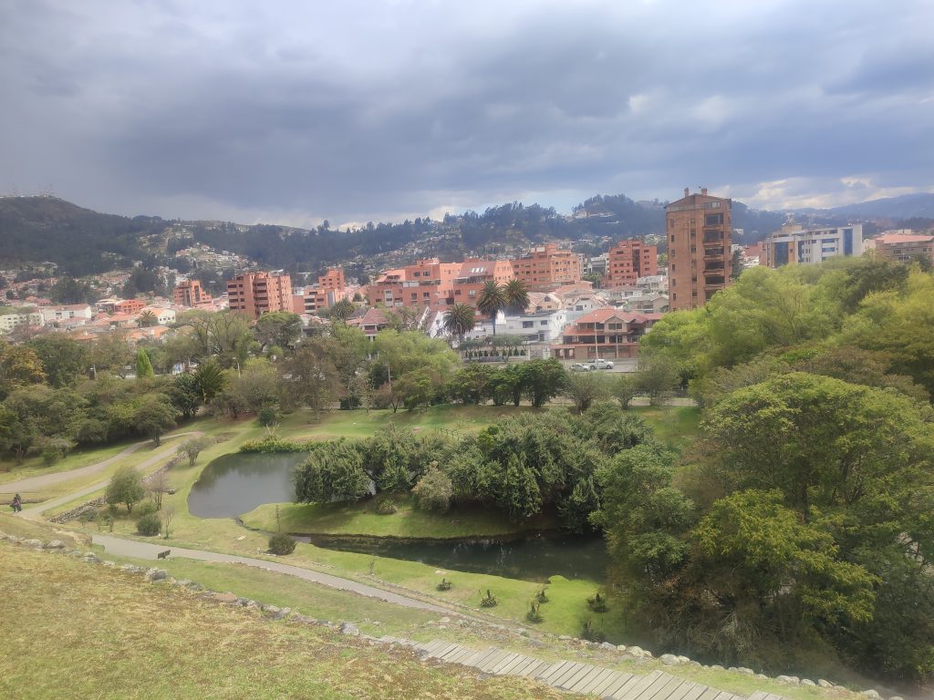 View of Cuenca from Pumapungo Museum