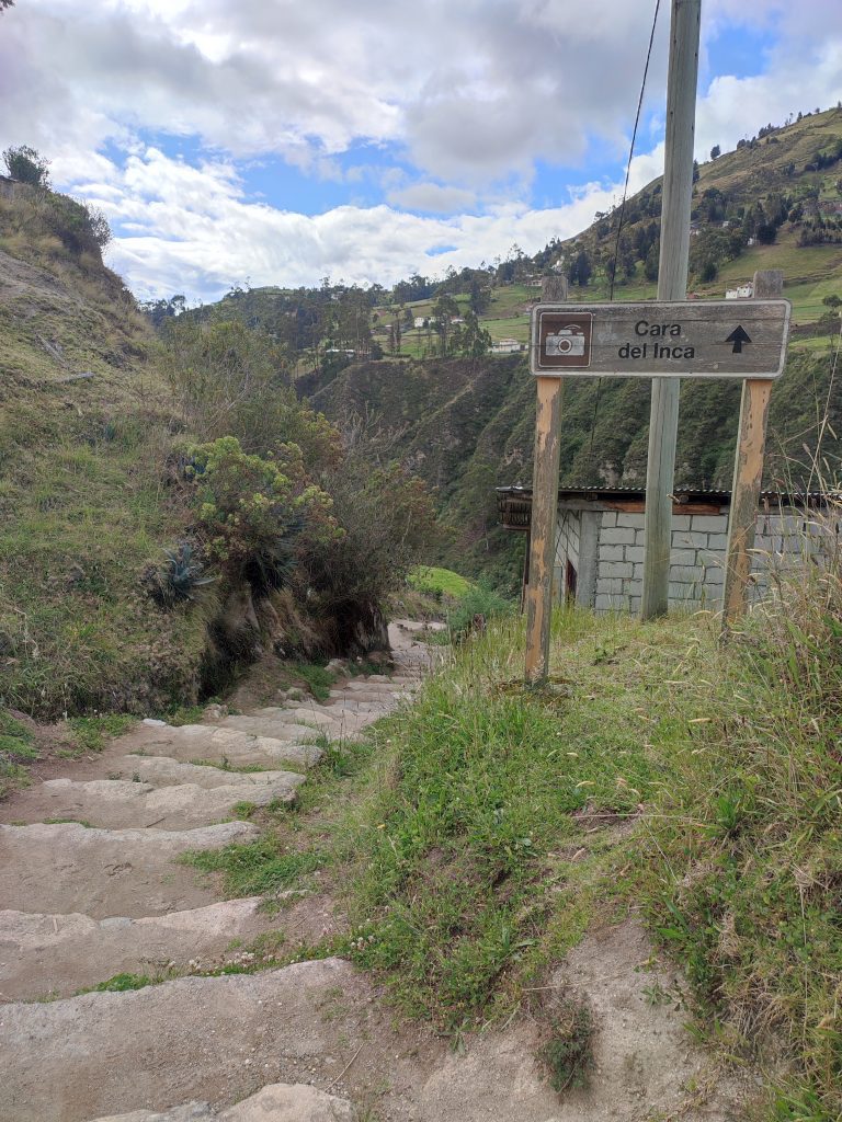 On the way to Inca wall