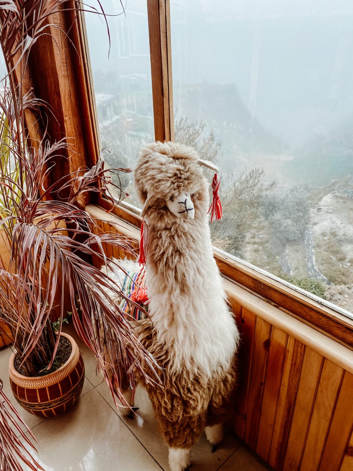 Handcrafted items at Quilotoa lake