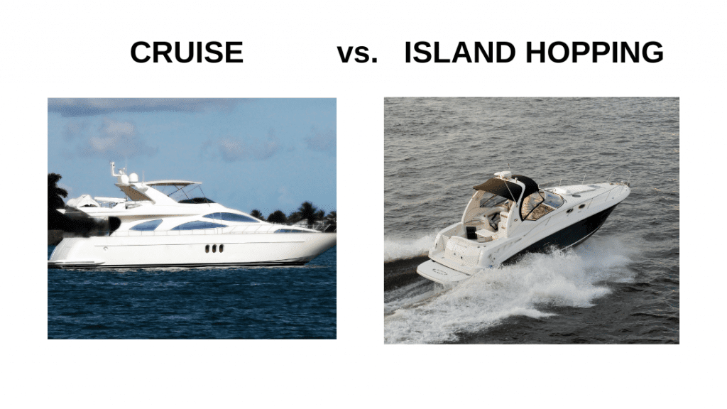 cruise vs island hopping Galapagos