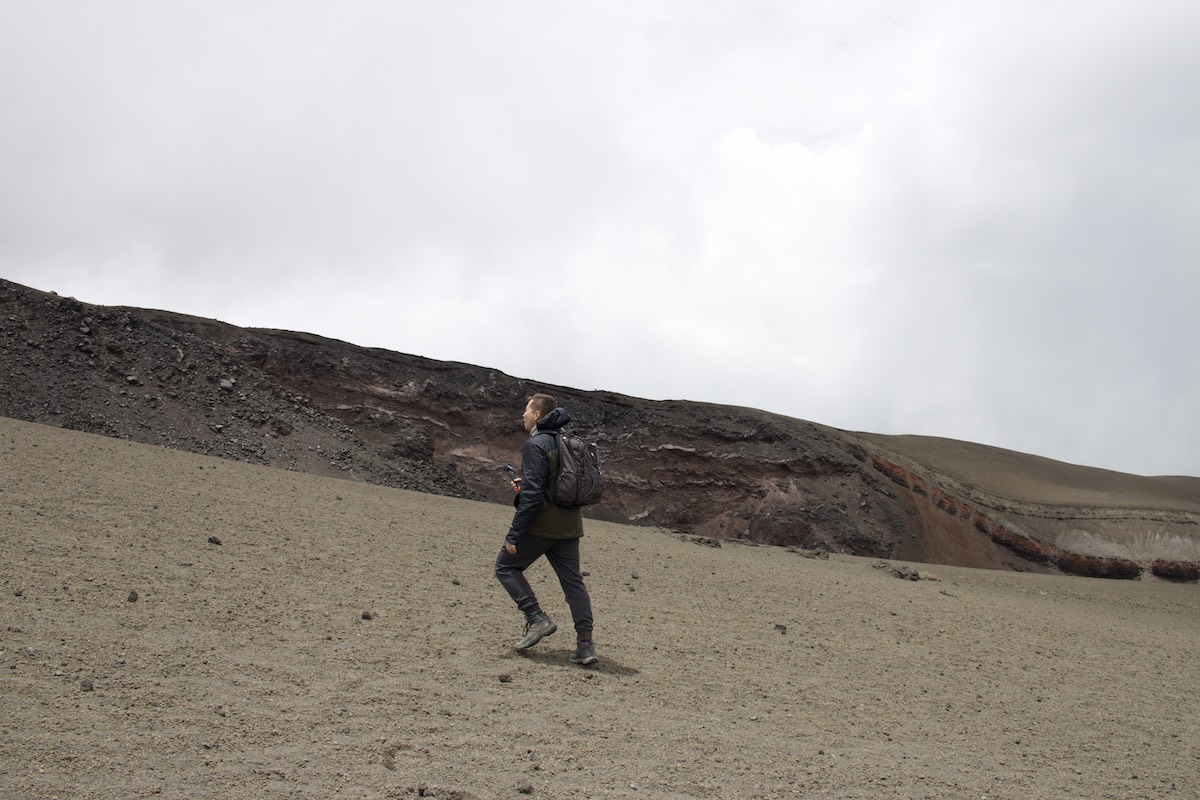 Hiking to the top of Cotopaxi volcano