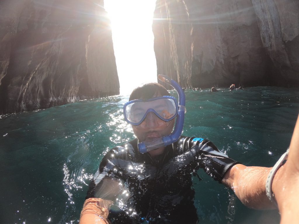 Selfie at Kicker Rock