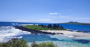 Floreana Island Galapagos panoramic view