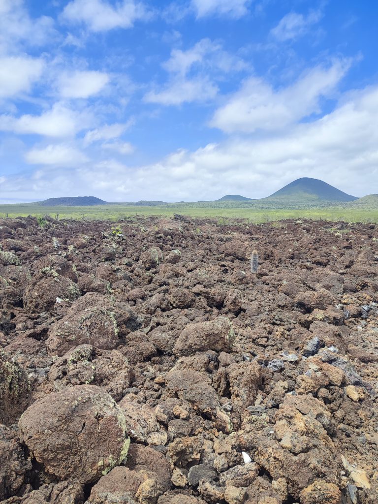 Floreana Island highlands hiking Galapagos