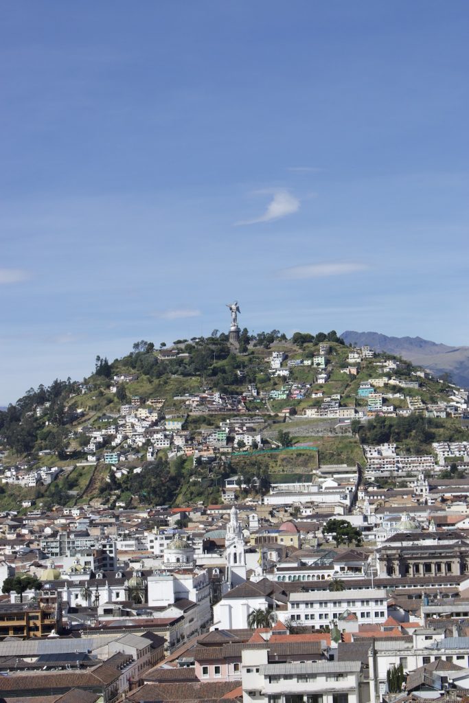 El Panecillo hill Quito