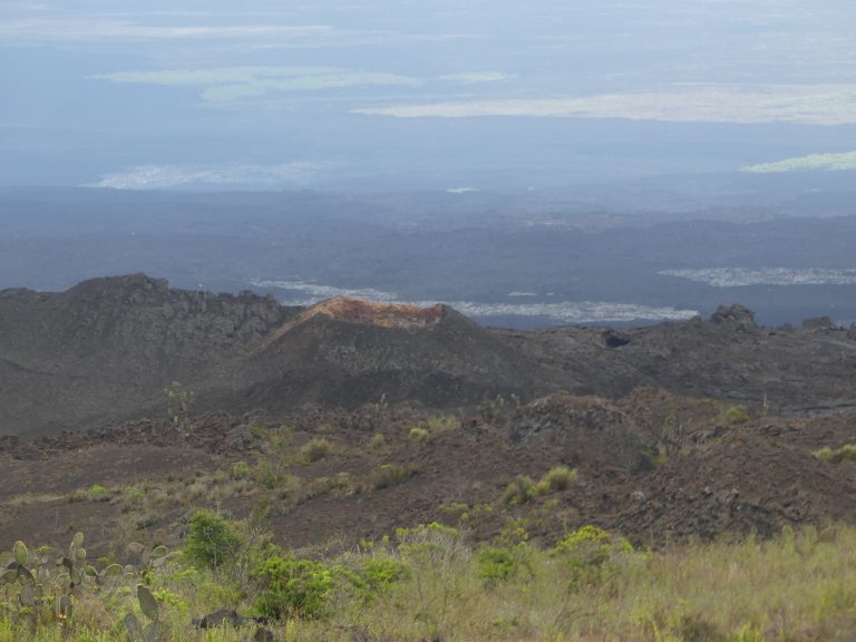 Sierra Negra Volcano view from the top