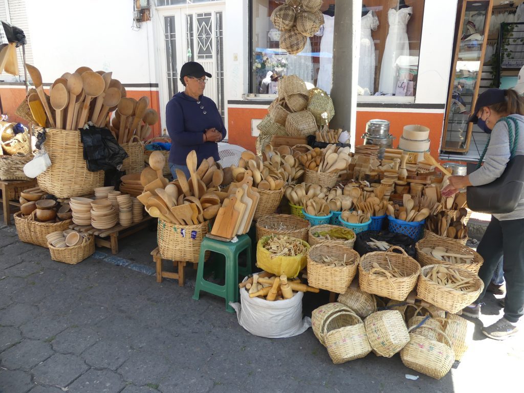 Jewelry and other things at Otavalo market