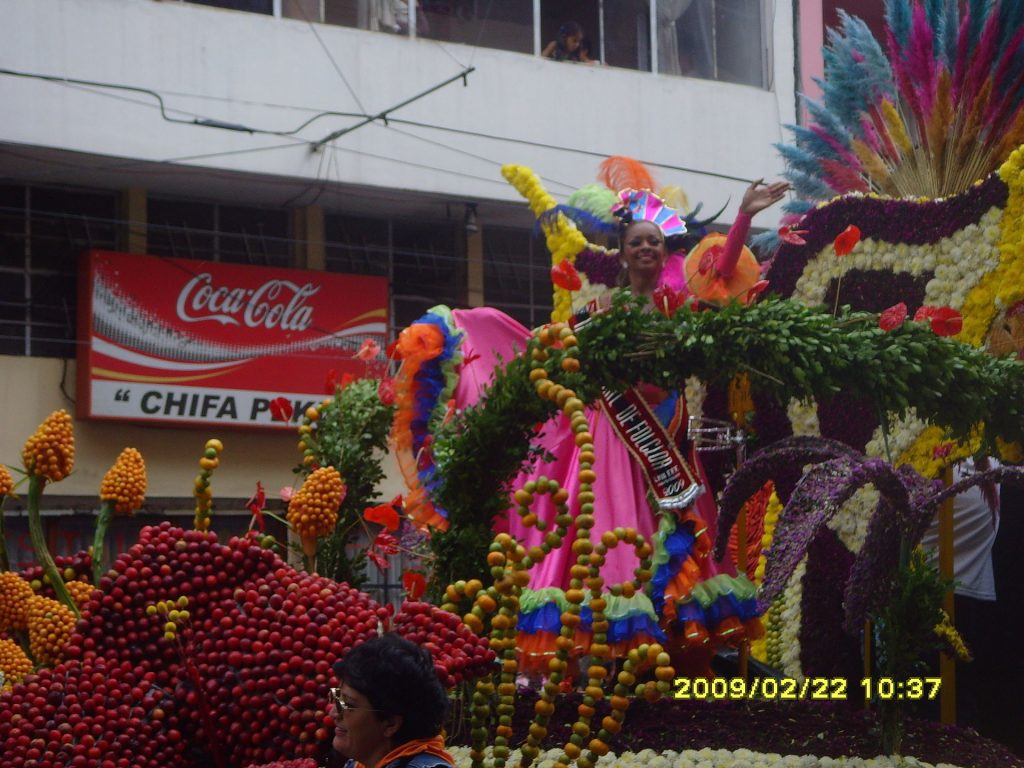 La Fiesta de las Flores y de las Frutas in Ambato
