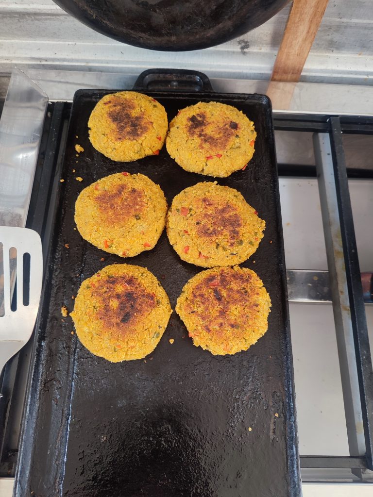 Taking cooking class in Mindo, Ecuador