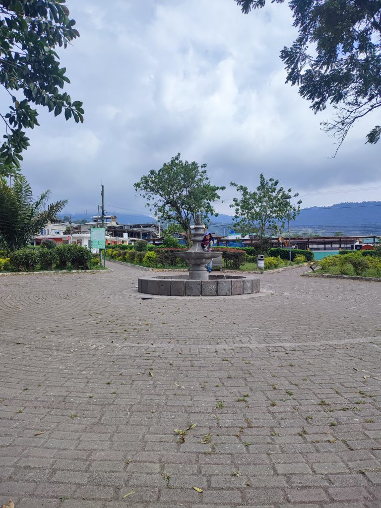 City of Mindo in Ecuador