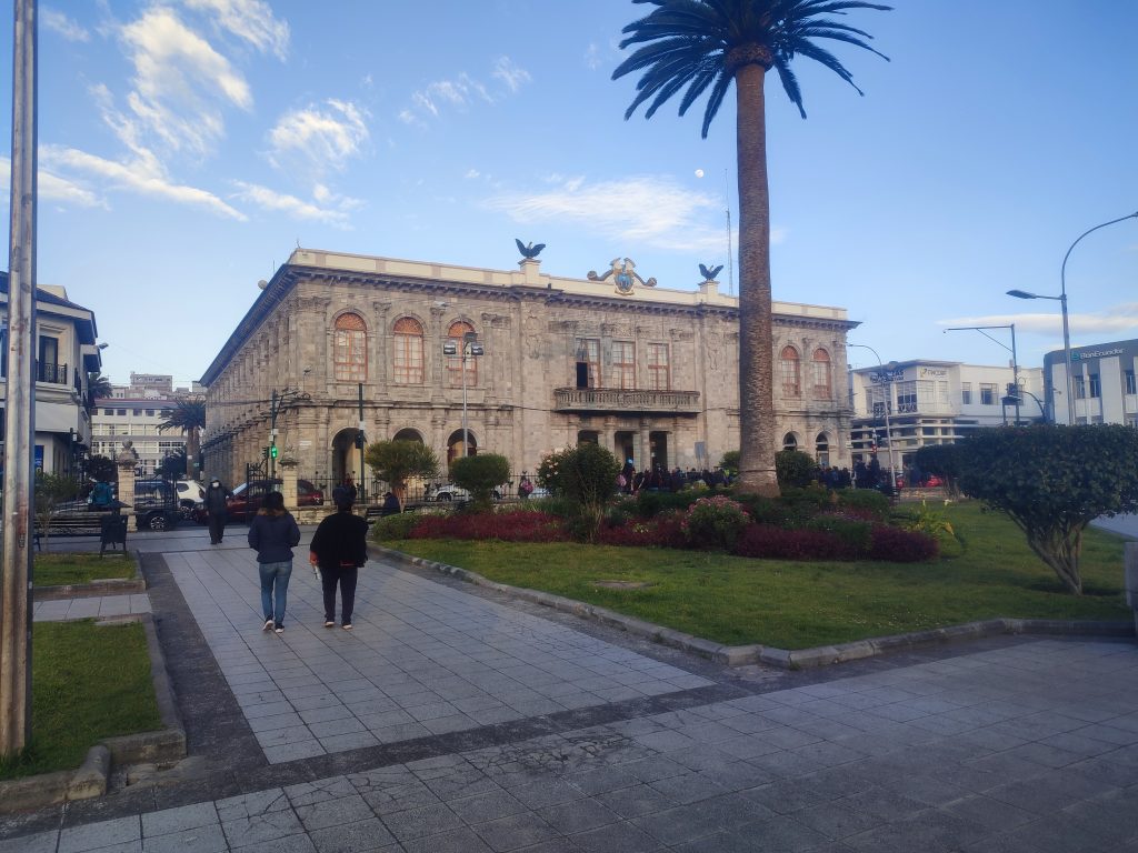 Strolling around Latacunga, Ecuador