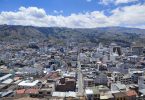 City of Ambato from the top