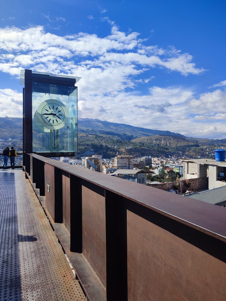 Visiting Casa del Portal in Ambato Ecuador