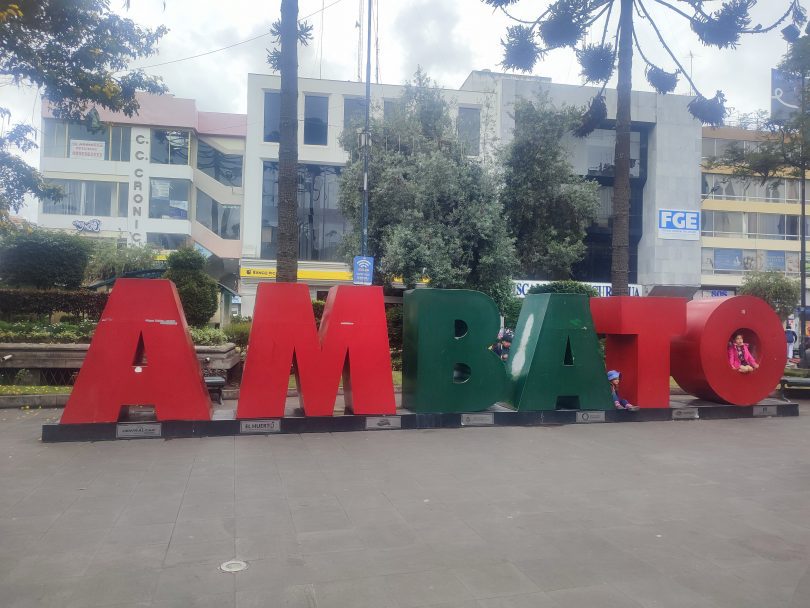 Ambato official sign