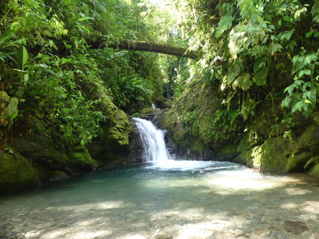 Cascadas in Mindo, Ecuador