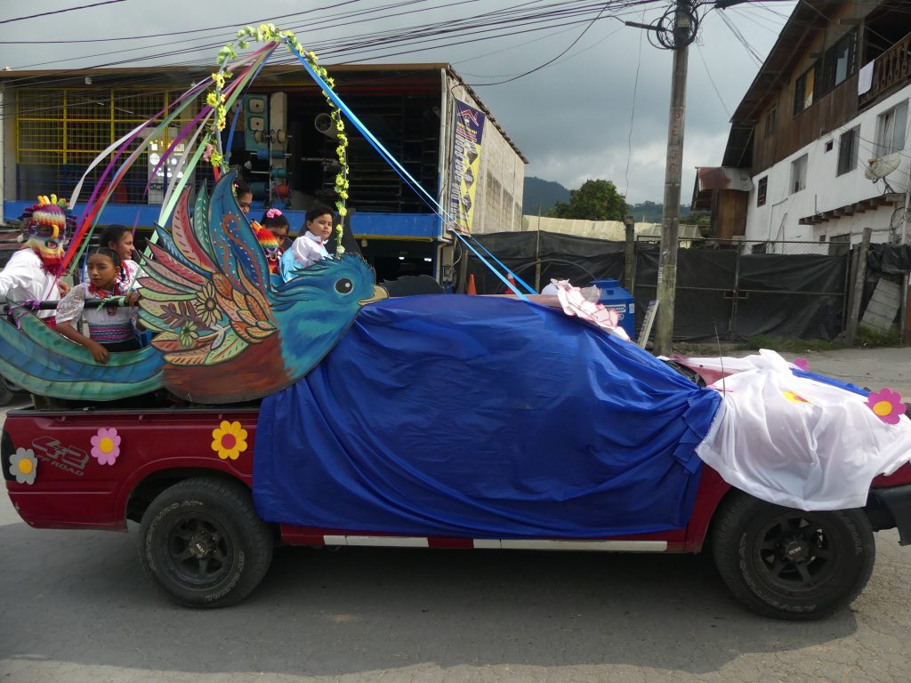 Fancy car in Mindo Ecuador