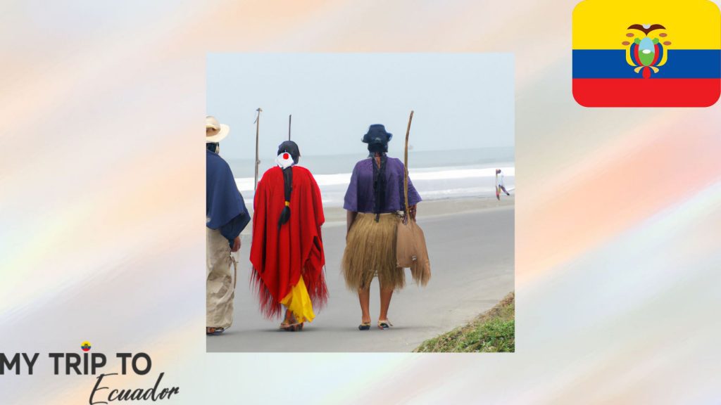 Traditionelle Kleidung in Ecuador