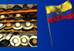 craftsmanship of Montecristi Ecuadorian Hats in the store