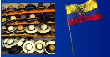 craftsmanship of Montecristi Ecuadorian Hats in the store