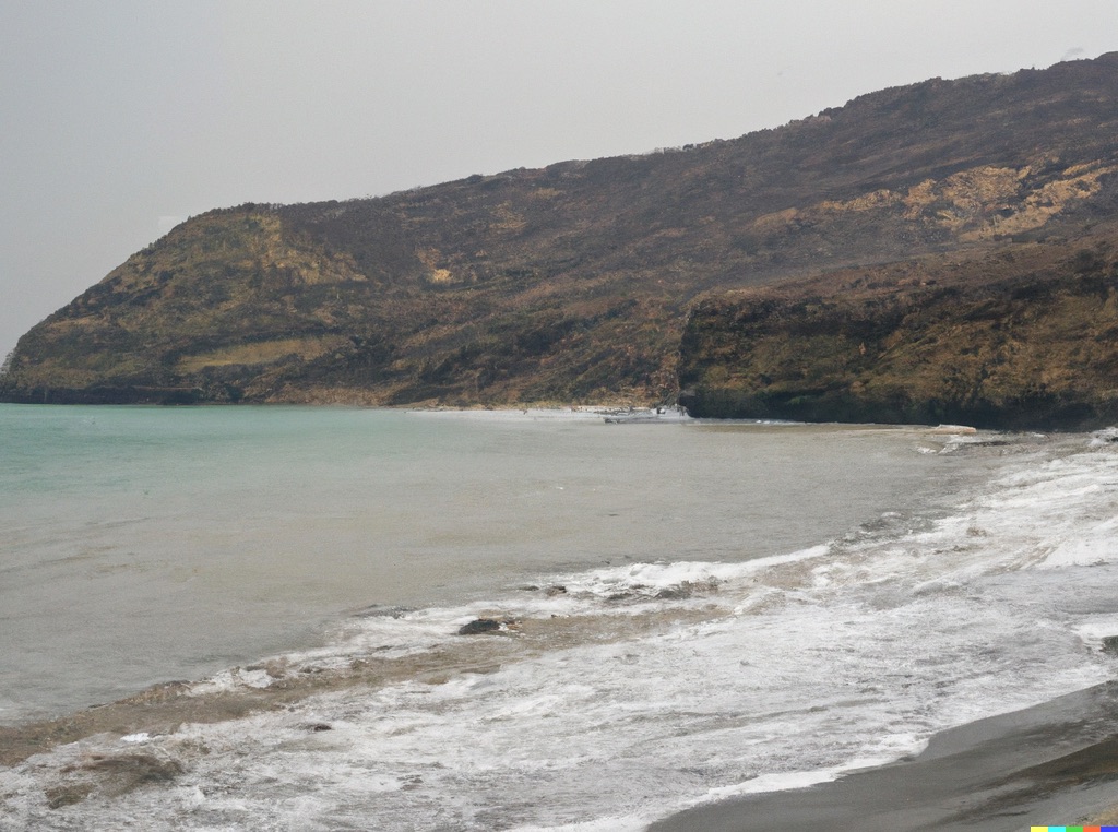 Views of Machalilla National Park near Manta, Ecuador