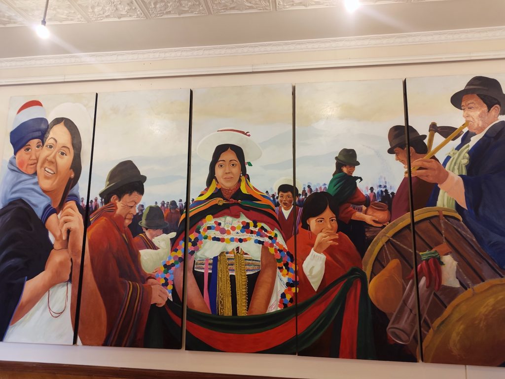 art in Museo Arquelogico del Banco Central in Manta, Ecuador