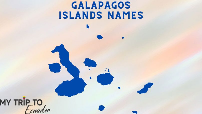 GALAPAGOS ISLANDS NAMES