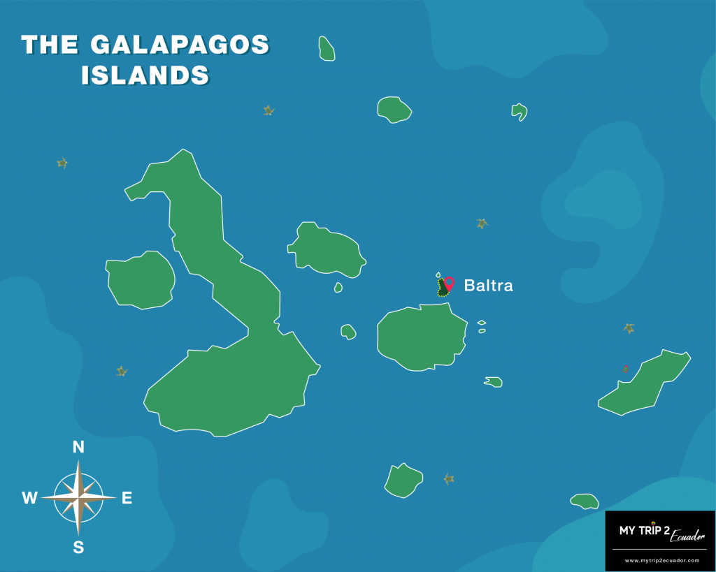 Baltra Island The Point of Entry to The Galapagos Islands My